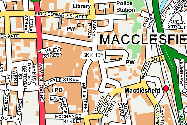SK10 1DY map - OS OpenMap – Local (Ordnance Survey) SK10 1DY map - OS OpenMap – Local (Ordnance Survey)