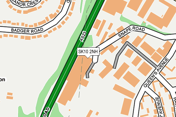 SK10 2NH map - OS OpenMap – Local (Ordnance Survey) SK10 2NH map - OS OpenMap – Local (Ordnance Survey)