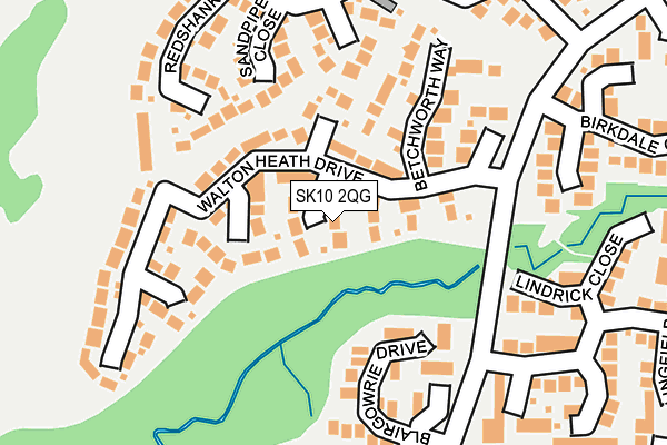 SK10 2QG map - OS OpenMap – Local (Ordnance Survey) SK10 2QG map - OS OpenMap – Local (Ordnance Survey)