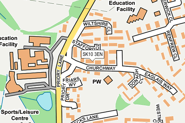 SK10 3EN map - OS OpenMap – Local (Ordnance Survey) SK10 3EN map - OS OpenMap – Local (Ordnance Survey)