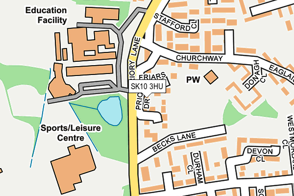 SK10 3HU map - OS OpenMap – Local (Ordnance Survey) SK10 3HU map - OS OpenMap – Local (Ordnance Survey)