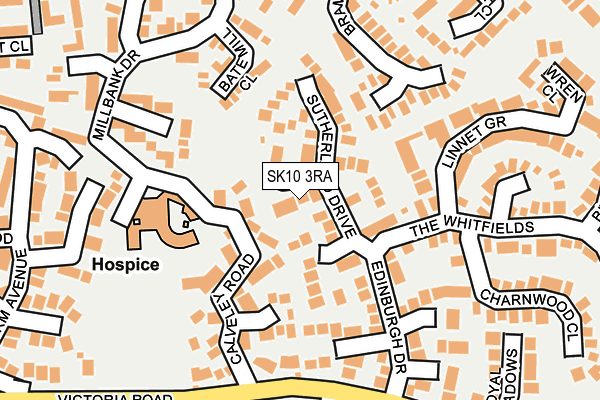 SK10 3RA map - OS OpenMap – Local (Ordnance Survey) SK10 3RA map - OS OpenMap – Local (Ordnance Survey)