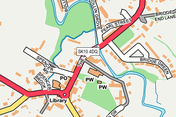 SK10 4DQ map - OS OpenMap – Local (Ordnance Survey) SK10 4DQ map - OS OpenMap – Local (Ordnance Survey)
