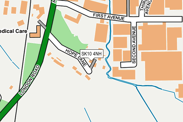 SK10 4NH map - OS OpenMap – Local (Ordnance Survey) SK10 4NH map - OS OpenMap – Local (Ordnance Survey)