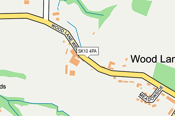 SK10 4PA map - OS OpenMap – Local (Ordnance Survey) SK10 4PA map - OS OpenMap – Local (Ordnance Survey)