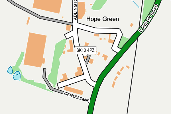 SK10 4PZ map - OS OpenMap – Local (Ordnance Survey) SK10 4PZ map - OS OpenMap – Local (Ordnance Survey)