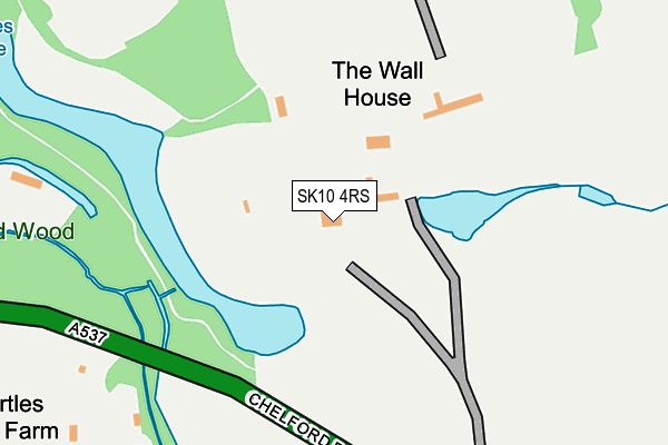 SK10 4RS map - OS OpenMap – Local (Ordnance Survey)