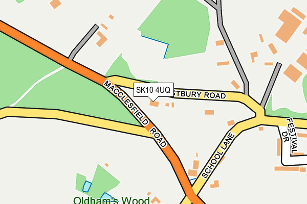 SK10 4UQ map - OS OpenMap – Local (Ordnance Survey) SK10 4UQ map - OS OpenMap – Local (Ordnance Survey)