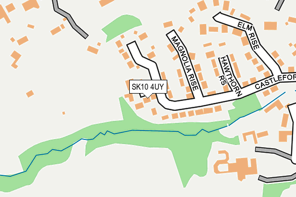 SK10 4UY map - OS OpenMap – Local (Ordnance Survey) SK10 4UY map - OS OpenMap – Local (Ordnance Survey)