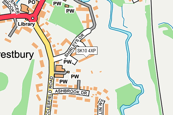 SK10 4XP map - OS OpenMap – Local (Ordnance Survey) SK10 4XP map - OS OpenMap – Local (Ordnance Survey)