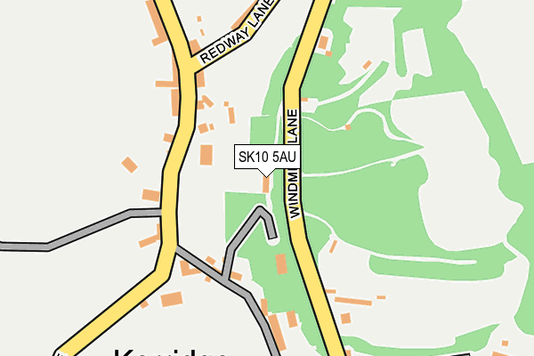 SK10 5AU map - OS OpenMap – Local (Ordnance Survey) SK10 5AU map - OS OpenMap – Local (Ordnance Survey)