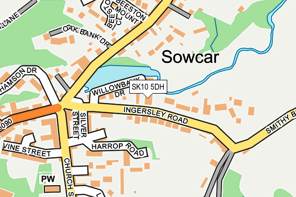 SK10 5DH map - OS OpenMap – Local (Ordnance Survey) SK10 5DH map - OS OpenMap – Local (Ordnance Survey)