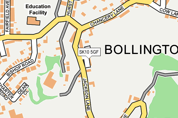 SK10 5GF map - OS OpenMap – Local (Ordnance Survey) SK10 5GF map - OS OpenMap – Local (Ordnance Survey)