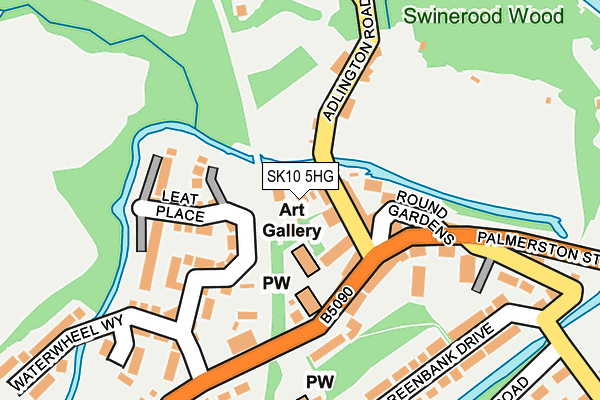SK10 5HG map - OS OpenMap – Local (Ordnance Survey) SK10 5HG map - OS OpenMap – Local (Ordnance Survey)