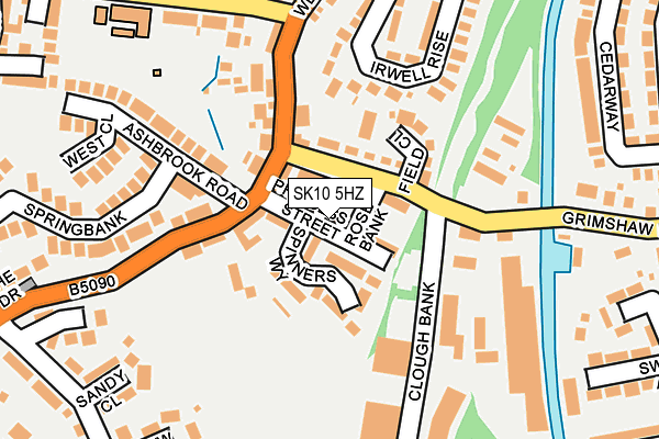 SK10 5HZ map - OS OpenMap – Local (Ordnance Survey) SK10 5HZ map - OS OpenMap – Local (Ordnance Survey)