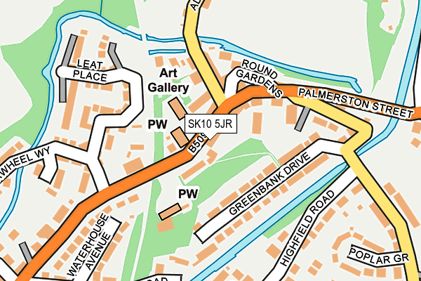 SK10 5JR map - OS OpenMap – Local (Ordnance Survey) SK10 5JR map - OS OpenMap – Local (Ordnance Survey)
