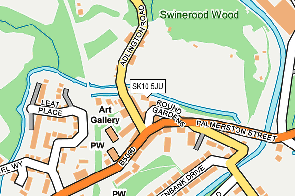 SK10 5JU map - OS OpenMap – Local (Ordnance Survey) SK10 5JU map - OS OpenMap – Local (Ordnance Survey)