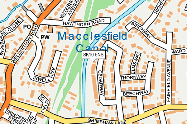 SK10 5NS map - OS OpenMap – Local (Ordnance Survey) SK10 5NS map - OS OpenMap – Local (Ordnance Survey)