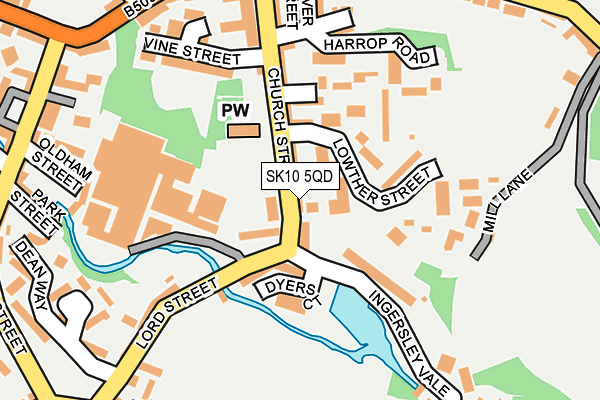 SK10 5QD map - OS OpenMap – Local (Ordnance Survey) SK10 5QD map - OS OpenMap – Local (Ordnance Survey)