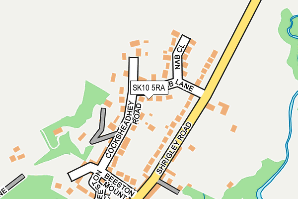 SK10 5RA map - OS OpenMap – Local (Ordnance Survey) SK10 5RA map - OS OpenMap – Local (Ordnance Survey)