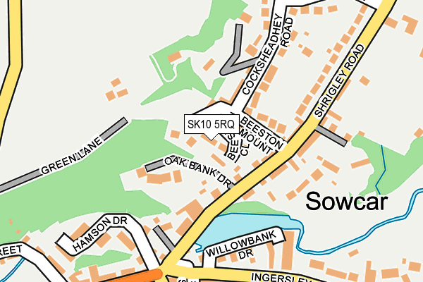 SK10 5RQ map - OS OpenMap – Local (Ordnance Survey) SK10 5RQ map - OS OpenMap – Local (Ordnance Survey)