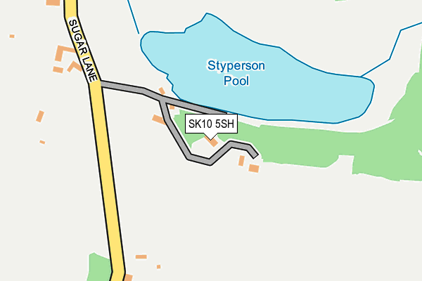 SK10 5SH map - OS OpenMap – Local (Ordnance Survey) SK10 5SH map - OS OpenMap – Local (Ordnance Survey)