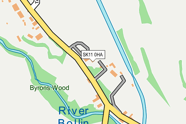 SK11 0HA map - OS OpenMap – Local (Ordnance Survey) SK11 0HA map - OS OpenMap – Local (Ordnance Survey)