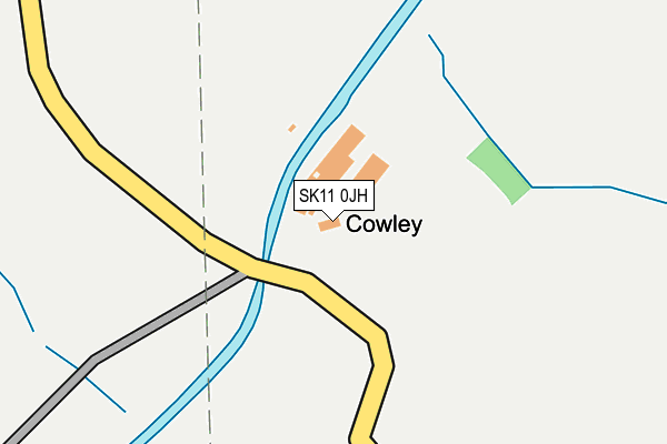 SK11 0JH map - OS OpenMap – Local (Ordnance Survey) SK11 0JH map - OS OpenMap – Local (Ordnance Survey)