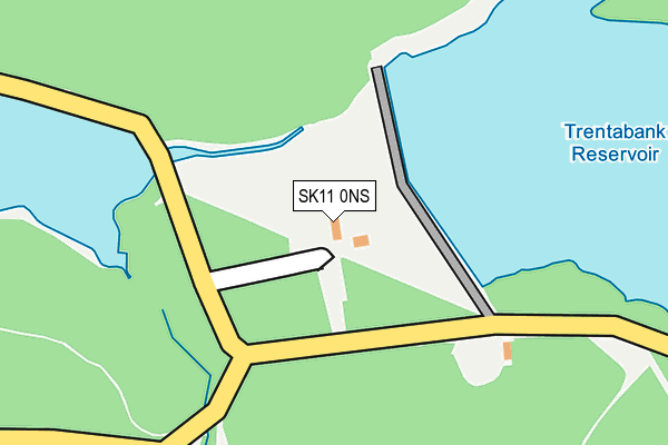 SK11 0NS map - OS OpenMap – Local (Ordnance Survey)