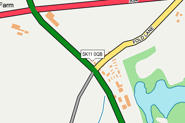 SK11 0QB map - OS OpenMap – Local (Ordnance Survey) SK11 0QB map - OS OpenMap – Local (Ordnance Survey)
