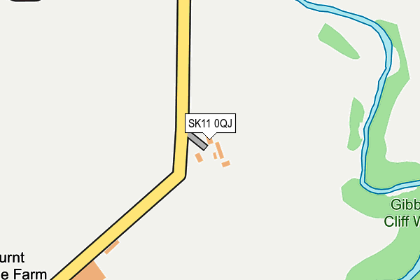 SK11 0QJ map - OS OpenMap – Local (Ordnance Survey) SK11 0QJ map - OS OpenMap – Local (Ordnance Survey)