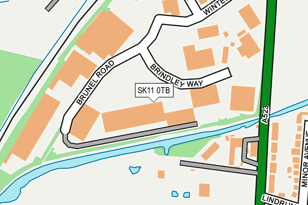 SK11 0TB map - OS OpenMap – Local (Ordnance Survey) SK11 0TB map - OS OpenMap – Local (Ordnance Survey)