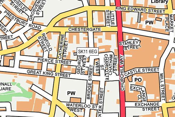SK11 6EG map - OS OpenMap – Local (Ordnance Survey) SK11 6EG map - OS OpenMap – Local (Ordnance Survey)