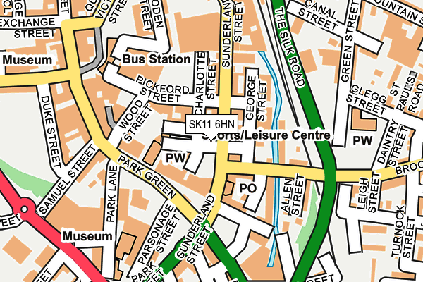 SK11 6HN map - OS OpenMap – Local (Ordnance Survey) SK11 6HN map - OS OpenMap – Local (Ordnance Survey)