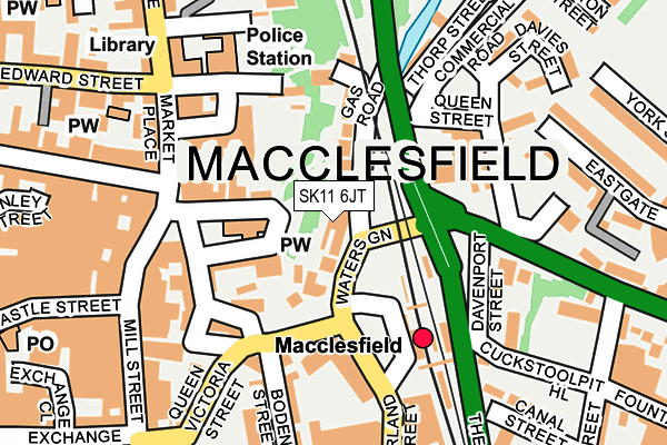 SK11 6JT map - OS OpenMap – Local (Ordnance Survey) SK11 6JT map - OS OpenMap – Local (Ordnance Survey)