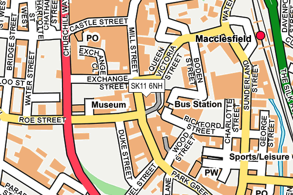SK11 6NH map - OS OpenMap – Local (Ordnance Survey) SK11 6NH map - OS OpenMap – Local (Ordnance Survey)