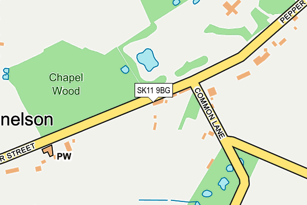 SK11 9BG map - OS OpenMap – Local (Ordnance Survey) SK11 9BG map - OS OpenMap – Local (Ordnance Survey)