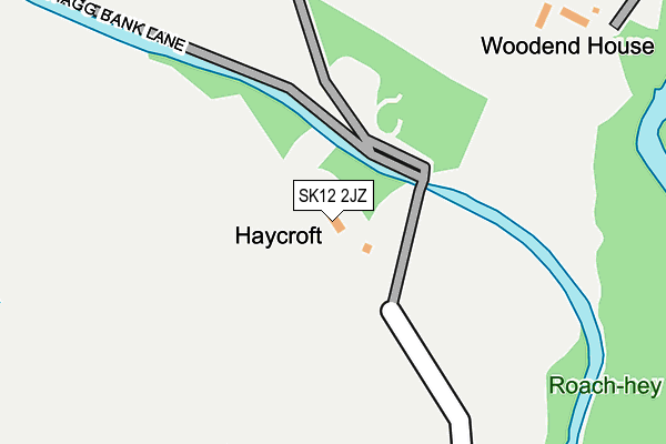 SK12 2JZ map - OS OpenMap – Local (Ordnance Survey) SK12 2JZ map - OS OpenMap – Local (Ordnance Survey)