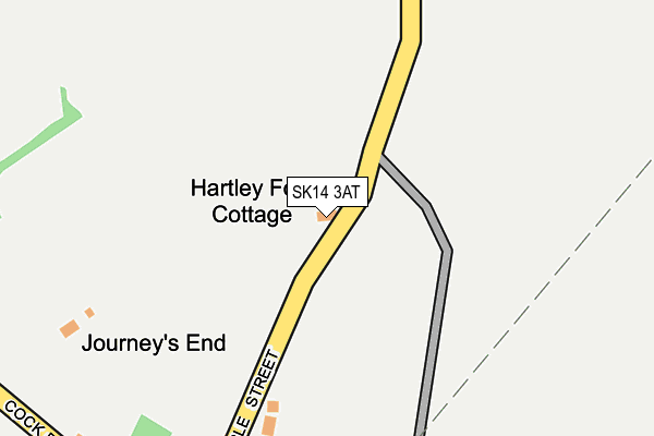 SK14 3AT map - OS OpenMap – Local (Ordnance Survey) SK14 3AT map - OS OpenMap – Local (Ordnance Survey)