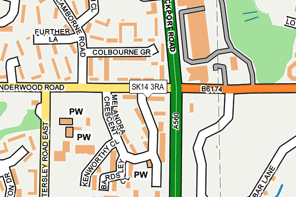 SK14 3RA map - OS OpenMap – Local (Ordnance Survey) SK14 3RA map - OS OpenMap – Local (Ordnance Survey)