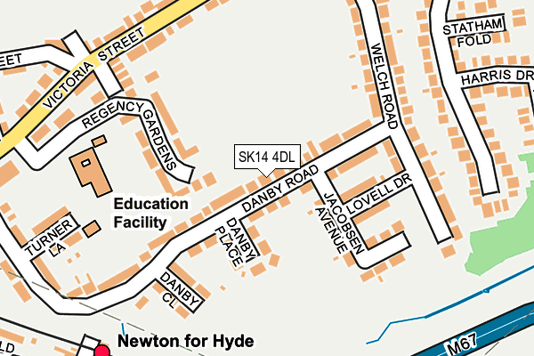 SK14 4DL map - OS OpenMap – Local (Ordnance Survey) SK14 4DL map - OS OpenMap – Local (Ordnance Survey)
