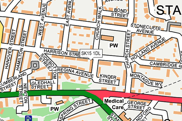 SK15 1DL map - OS OpenMap – Local (Ordnance Survey) SK15 1DL map - OS OpenMap – Local (Ordnance Survey)