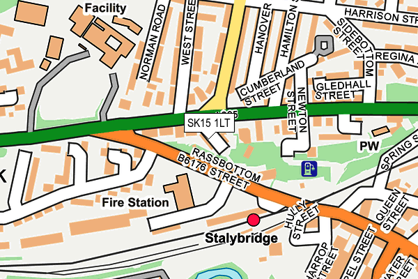 SK15 1LT map - OS OpenMap – Local (Ordnance Survey) SK15 1LT map - OS OpenMap – Local (Ordnance Survey)