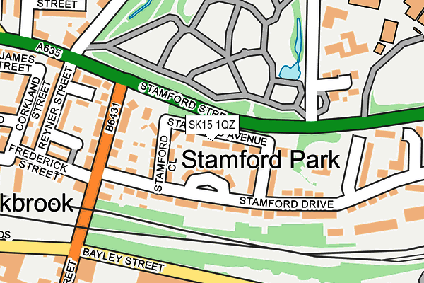 SK15 1QZ map - OS OpenMap – Local (Ordnance Survey) SK15 1QZ map - OS OpenMap – Local (Ordnance Survey)