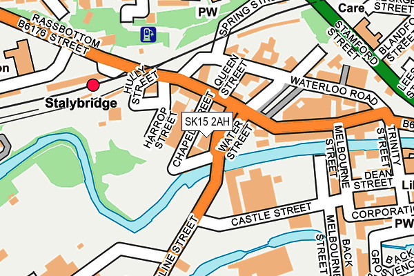 SK15 2AH map - OS OpenMap – Local (Ordnance Survey) SK15 2AH map - OS OpenMap – Local (Ordnance Survey)