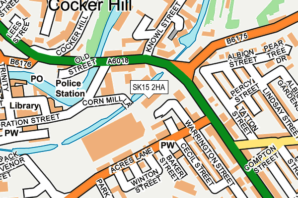 SK15 2HA map - OS OpenMap – Local (Ordnance Survey) SK15 2HA map - OS OpenMap – Local (Ordnance Survey)