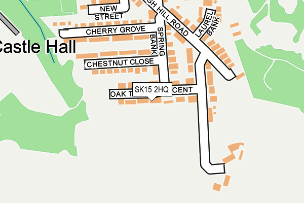SK15 2HQ map - OS OpenMap – Local (Ordnance Survey) SK15 2HQ map - OS OpenMap – Local (Ordnance Survey)