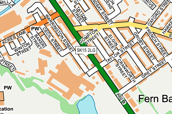 SK15 2LG map - OS OpenMap – Local (Ordnance Survey) SK15 2LG map - OS OpenMap – Local (Ordnance Survey)