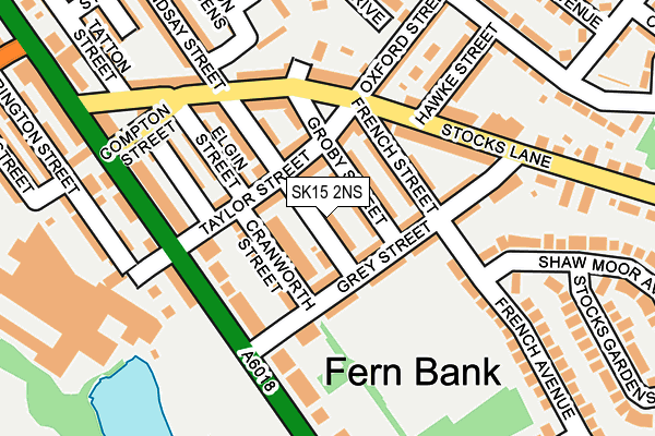 SK15 2NS map - OS OpenMap – Local (Ordnance Survey) SK15 2NS map - OS OpenMap – Local (Ordnance Survey)