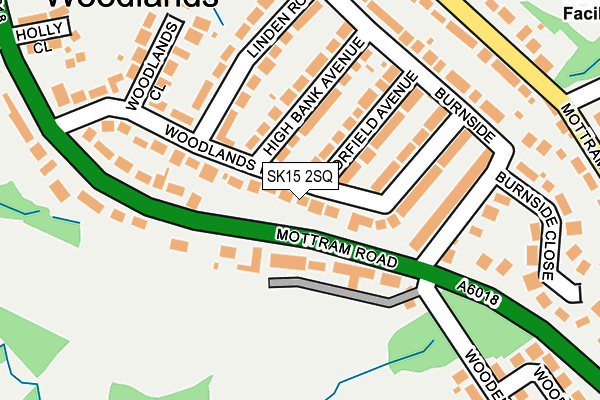 SK15 2SQ map - OS OpenMap – Local (Ordnance Survey) SK15 2SQ map - OS OpenMap – Local (Ordnance Survey)